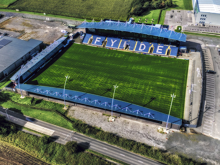 Aerial Photograph of AFC Fylde - Mill Farm