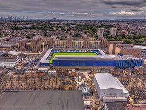 Aerial Photograph of AFC Wimbledon - Plough Lane