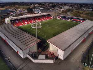 Aerial Photograph of Airdrie United - New Broomfield