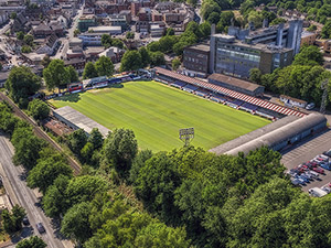 Aerial Photograph of Aldershot Town - Recreation Ground