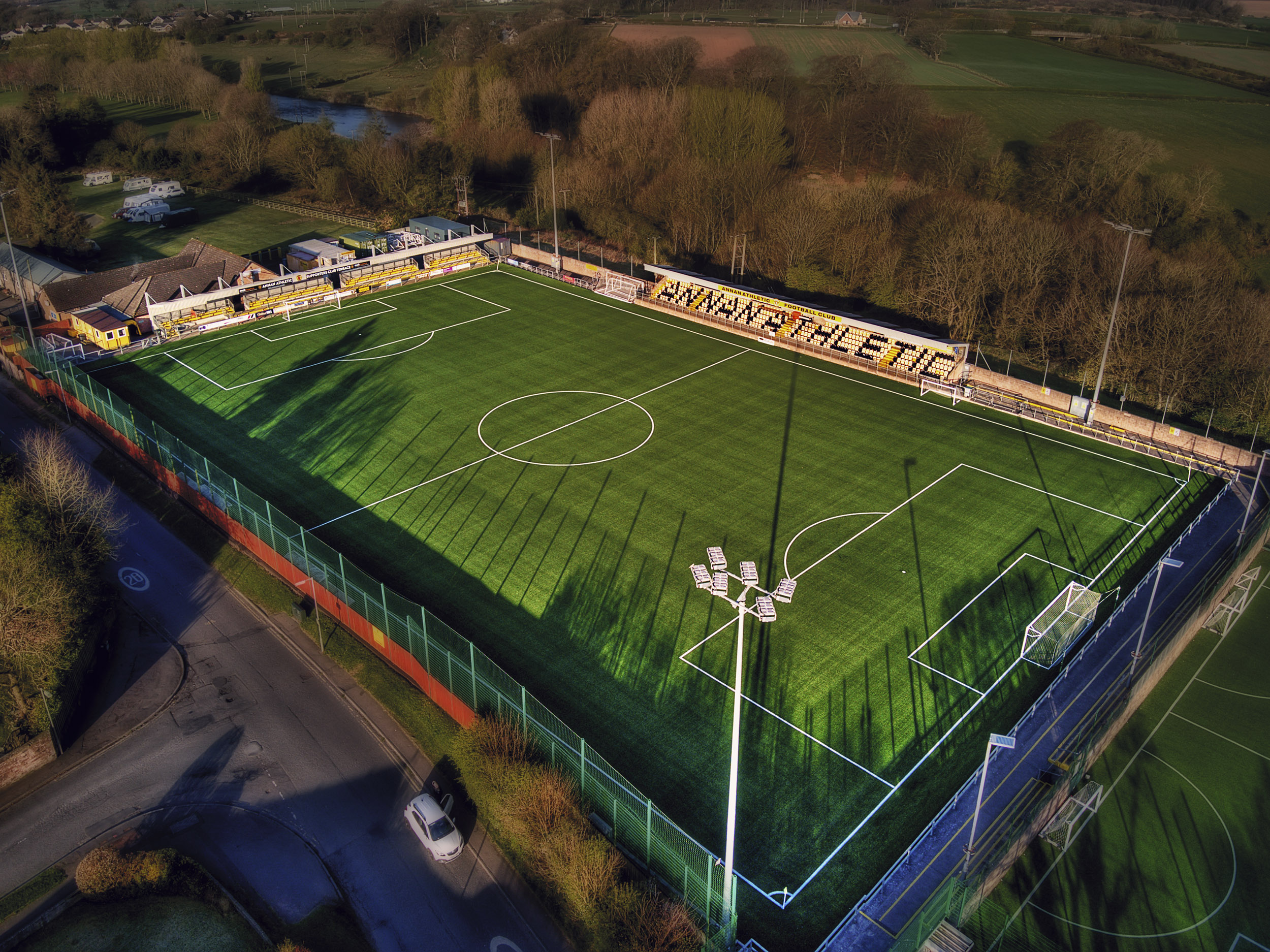 Aerial Photograph of Annan Athletic - Galabank