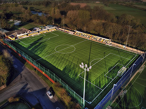 Aerial Photograph of Annan Athletic - Galabank