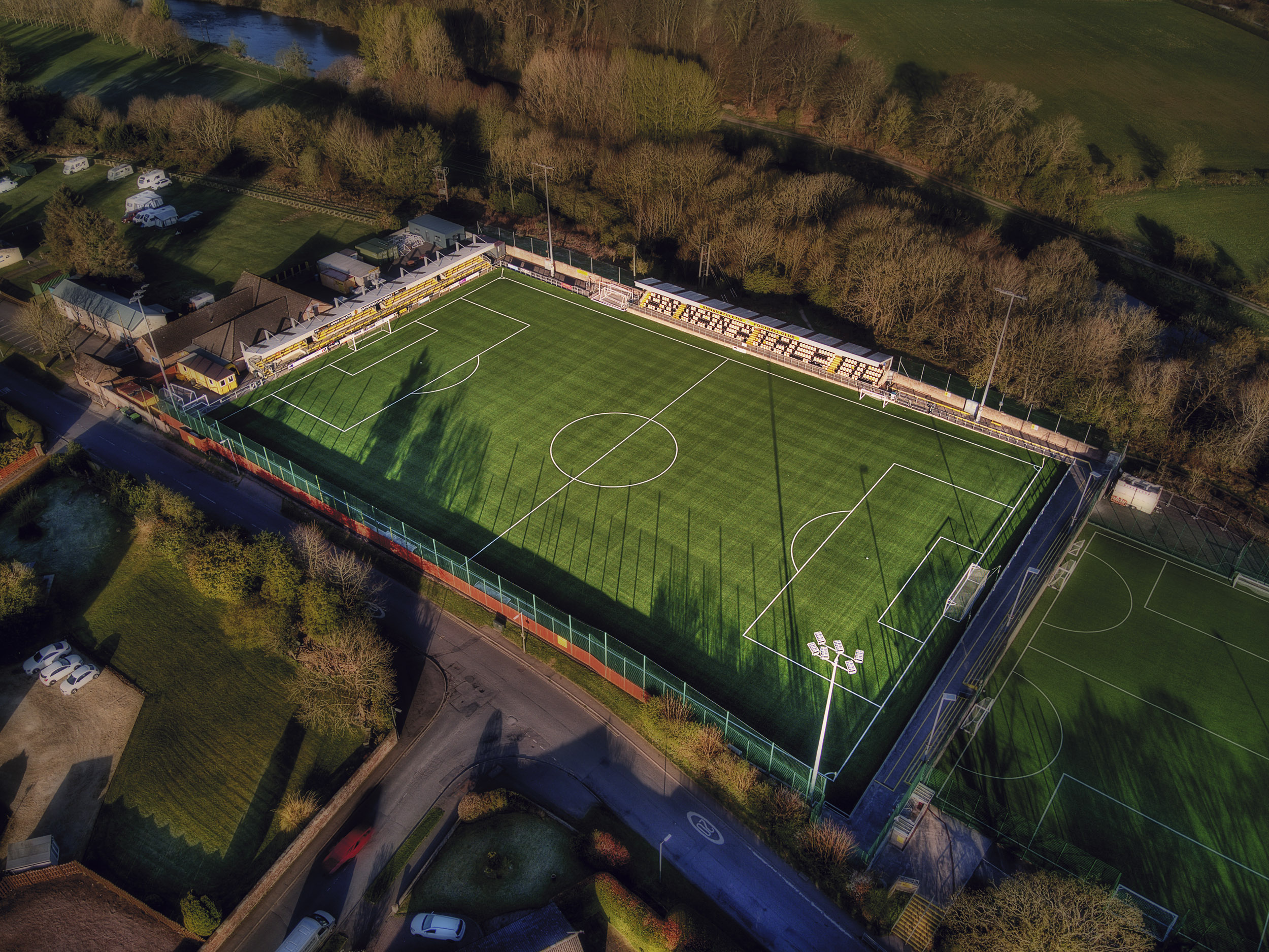 Aerial Photograph of Annan Athletic - Galabank