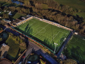 Aerial Photograph of Annan Athletic - Galabank