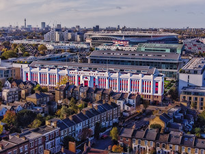 Aerial Photograph of Arsenal - Emirates Stadium