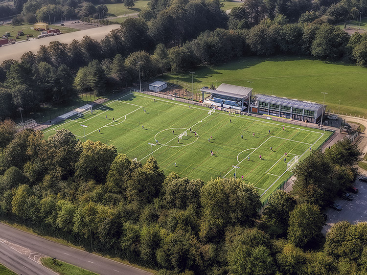 Aerial Photograph of Basingstoke Town - Winklebury Football Complex