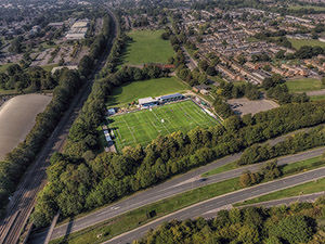 Aerial Photograph of Basingstoke Town - Winklebury Football Complex