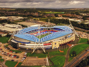Aerial Photograph of Bolton Wanderers - Macron Stadium