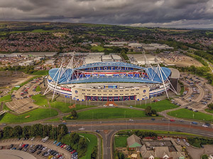 Aerial Photograph of Bolton Wanderers - Macron Stadium