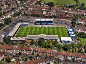 Aerial Photograph of Bristol Rovers - Memorial Stadium
