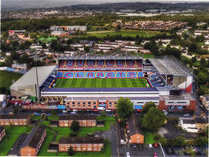 Aerial Photograph of Burnley - Turf Moor