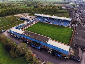 Aerial Photograph of Carlisle United - Brunton Park