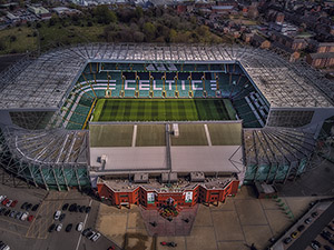 Aerial Photograph of Celtic - Celtic Park