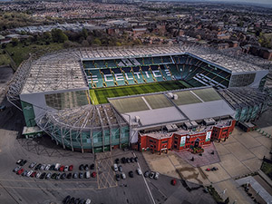 Aerial Photograph of Celtic - Celtic Park