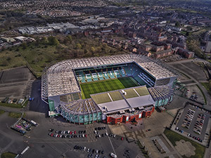 Aerial Photograph of Celtic - Celtic Park