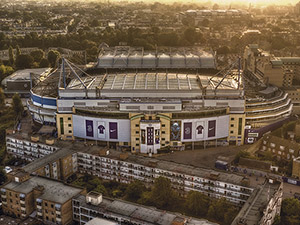 Aerial Photograph of Chelsea - Stamford Bridge