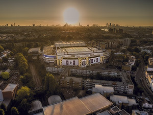 Aerial Photograph of Chelsea - Stamford Bridge