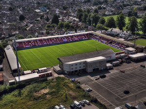 Aerial Photograph of Cheltenham Town - Whaddon Road
