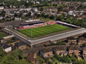 Aerial Photograph of Cheltenham Town - Whaddon Road