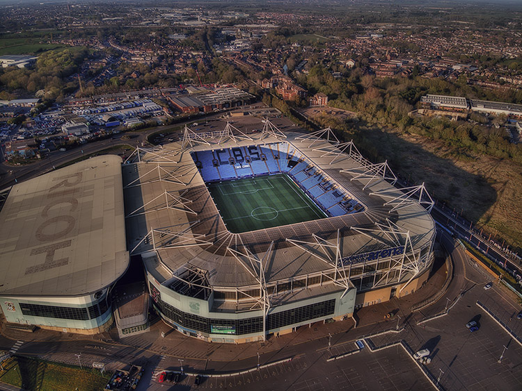 Aerial Photograph of Coventry City - Ricoh Arena