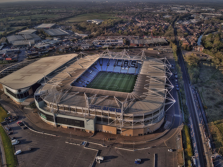 Aerial Photograph of Coventry City - Ricoh Arena