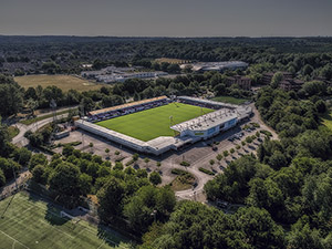 Aerial Photograph of Crawley Town - Broadfield Stadium