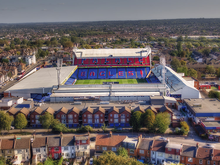 Aerial Photograph of Crystal Palace - Selhurst Park