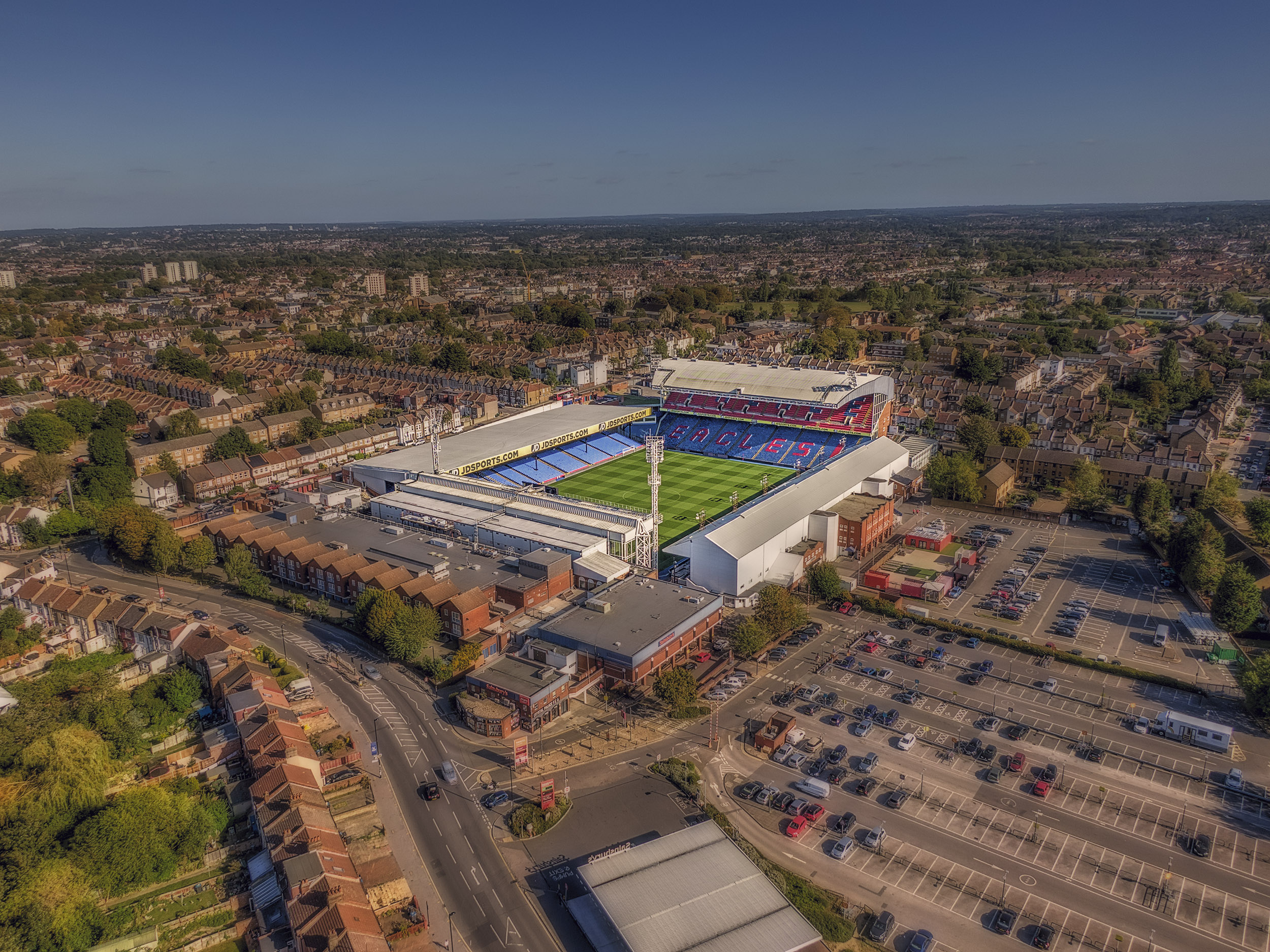 Aerial Photograph of Crystal Palace - Selhurst Park