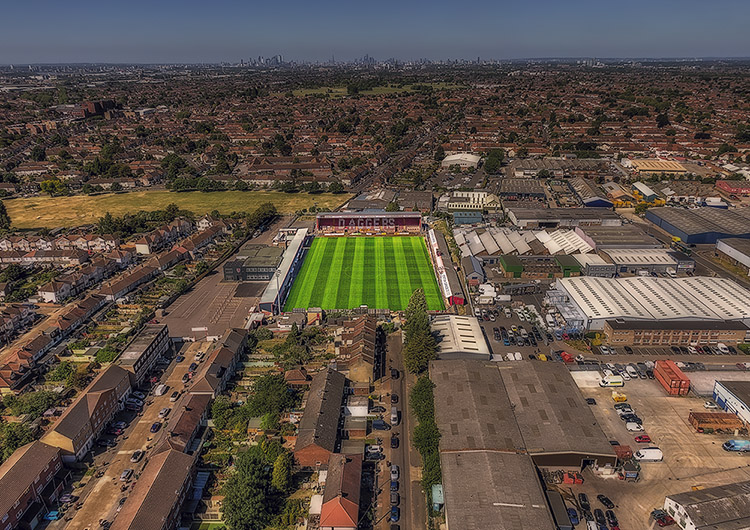 Aerial Photograph of Dagenham and Redbridge - Victoria Road