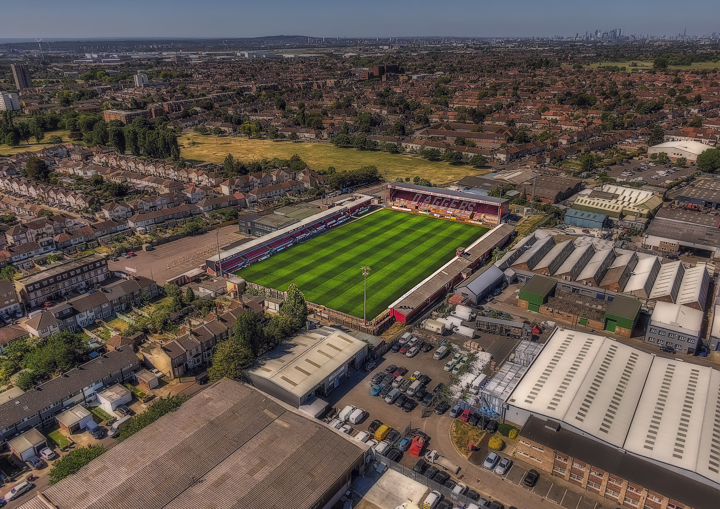 Aerial Photograph of Dagenham and Redbridge - Victoria Road