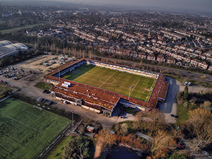 Aerial Photograph of Dartford - Princes Park