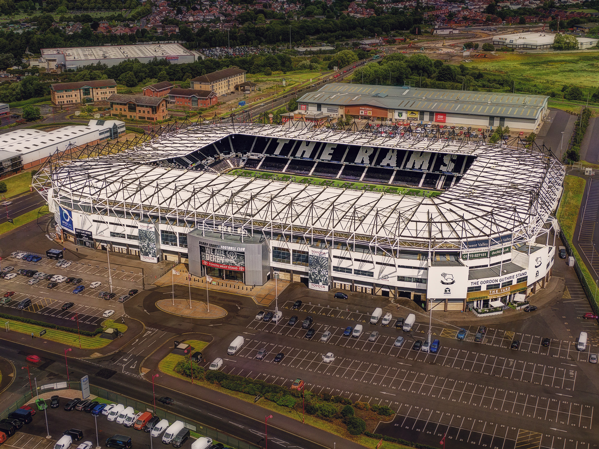 Aerial Photograph of Derby County - Pride Park
