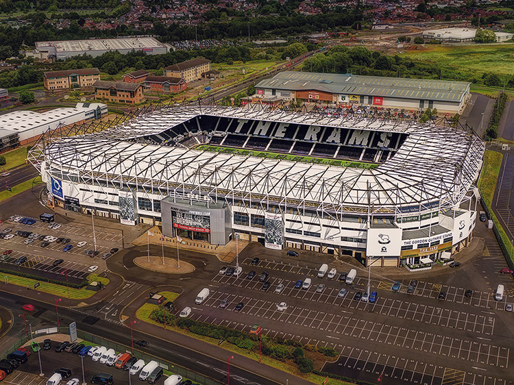Aerial Photograph of Derby County - Pride Park