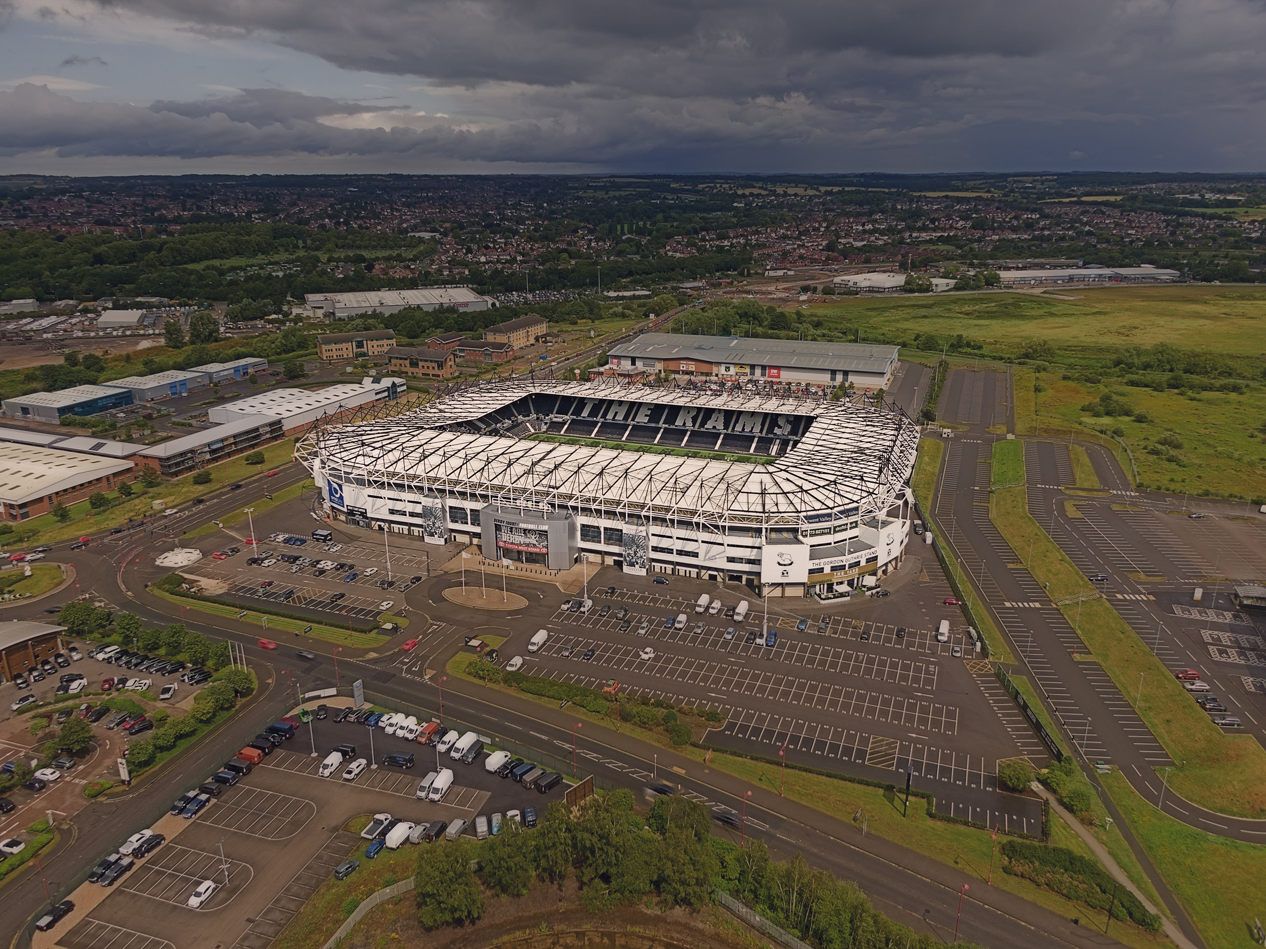 Aerial Photograph of Derby County - Pride Park