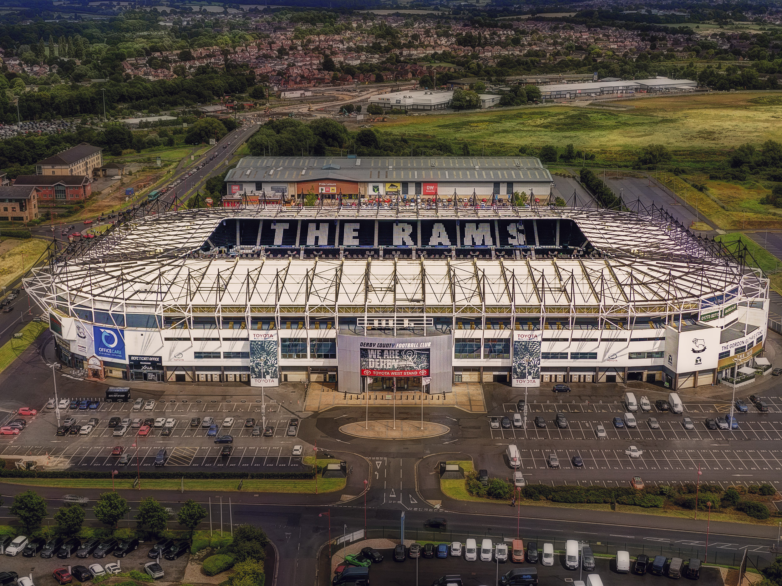 Aerial Photograph of Derby County - Pride Park