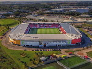 Aerial Photograph of Doncaster Rovers - Keepmoat Stadium