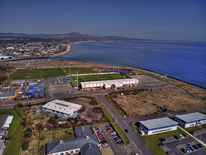 Aerial Photograph of East Fife - Bayview Stadium