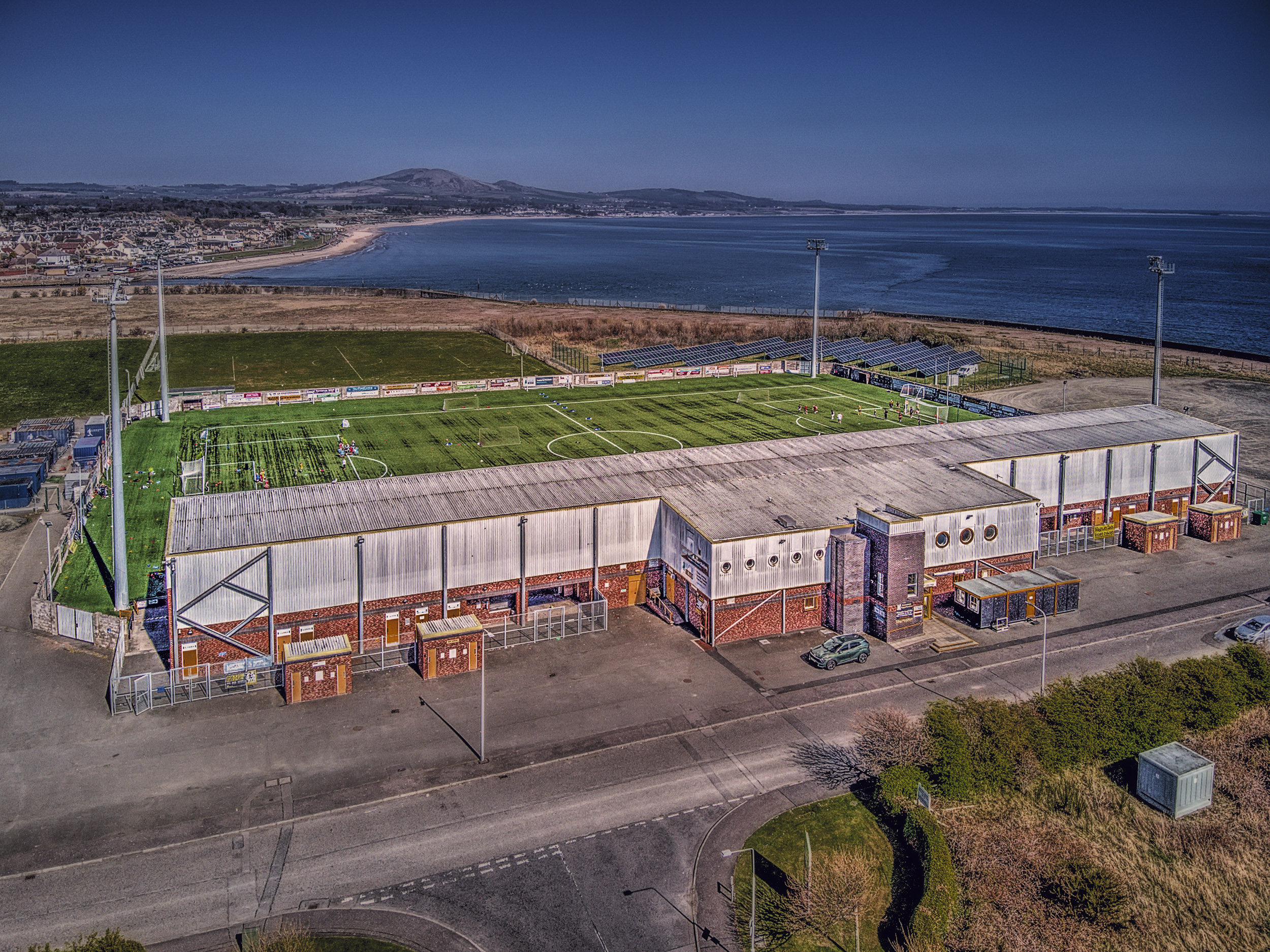 Aerial Photograph of East Fife - Bayview Stadium