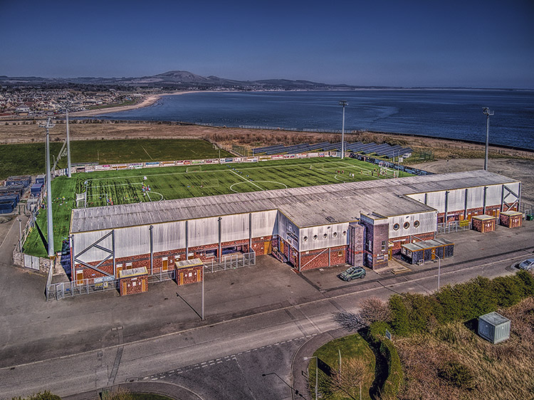 Aerial Photograph of East Fife - Bayview Stadium