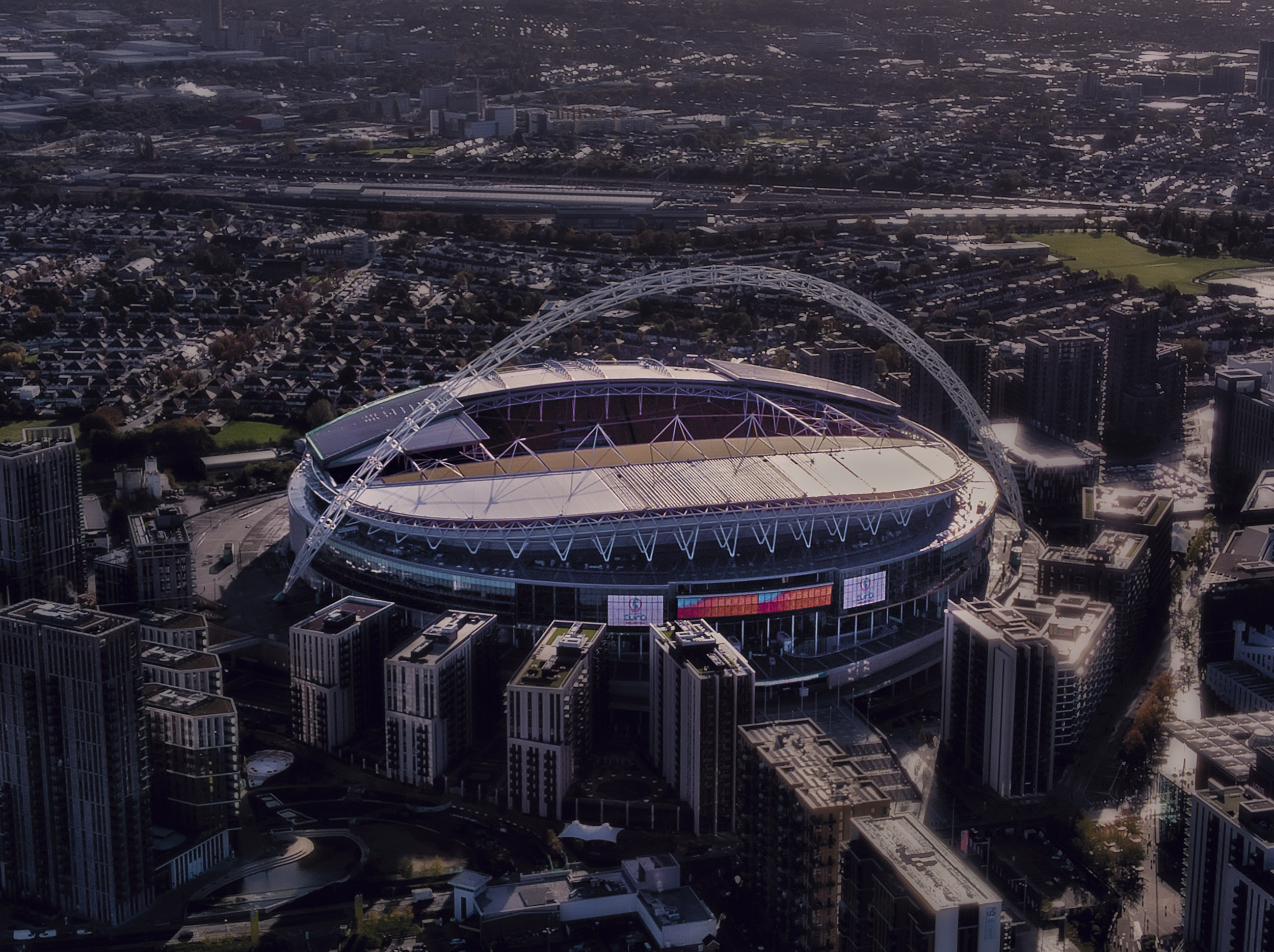 Aerial Photograph of England - Wembley