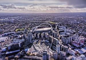 Aerial Photograph of England - Wembley