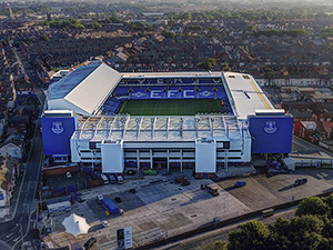Aerial Photograph of Everton - Goodison Park