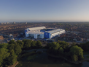 Aerial Photograph of Everton - Goodison Park