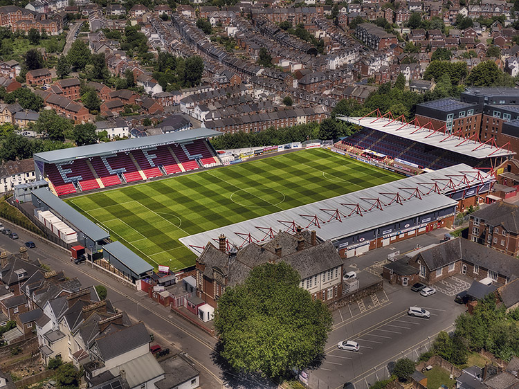 Aerial Photograph of Exeter City - St James Park, Exeter