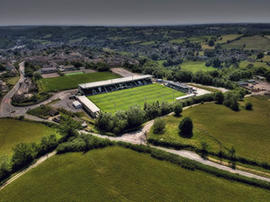 Aerial Photograph of Forest Green Rovers - The New Lawn