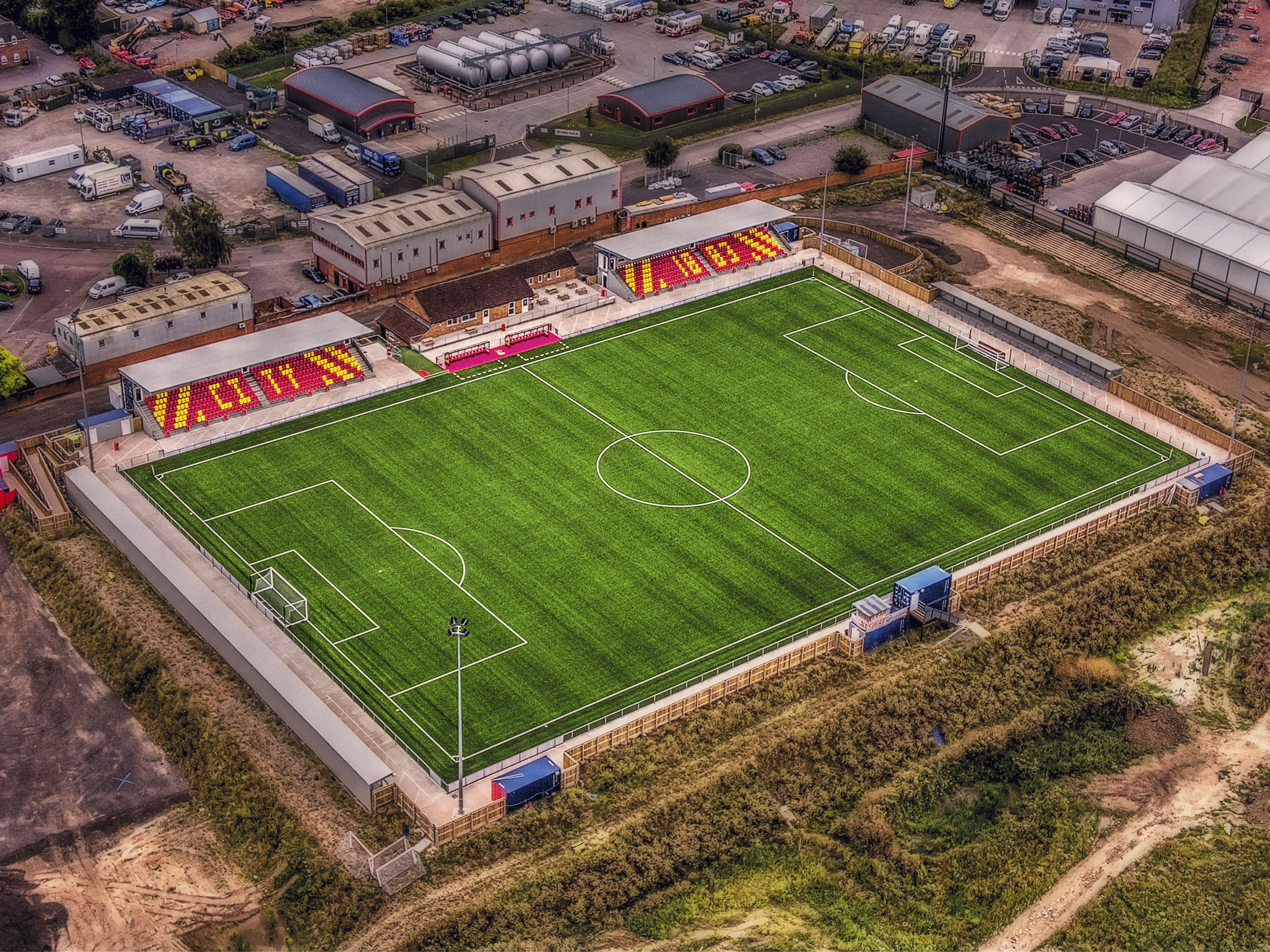 Aerial Photograph of Gloucester City - New Meadow Park