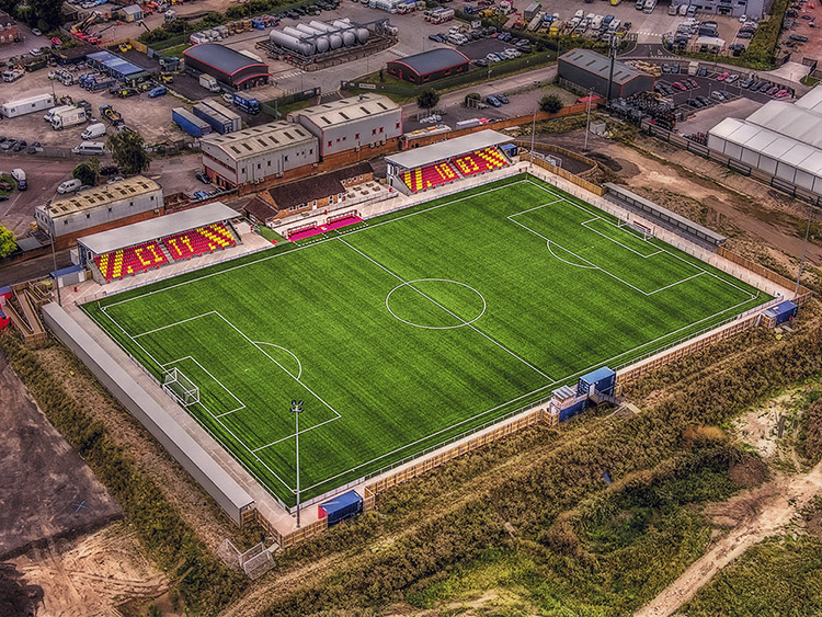 Aerial Photograph of Gloucester City - New Meadow Park