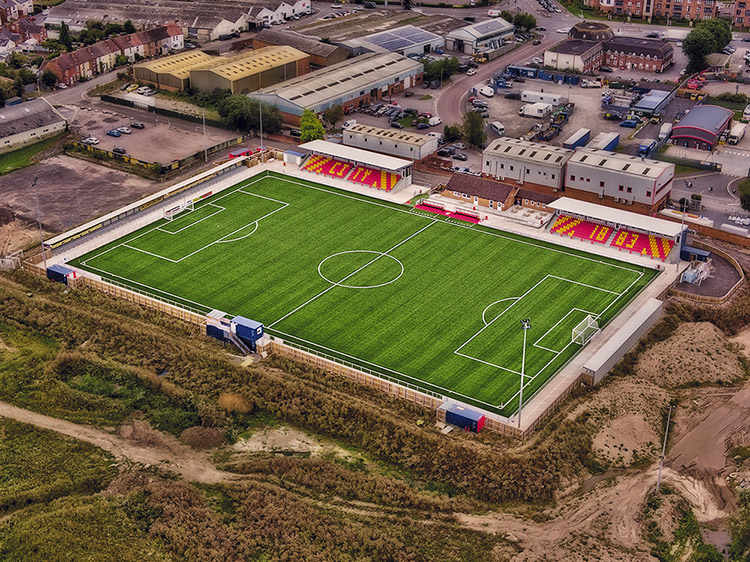 Aerial Photograph of Gloucester City - New Meadow Park