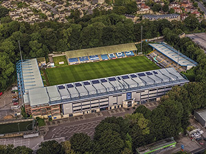 Aerial Photograph of Halifax Town - Shay Stadium