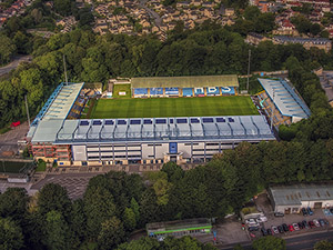 Aerial Photograph of Halifax Town - Shay Stadium